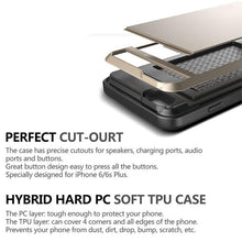 Load image into Gallery viewer, Sliding Credit Card Slot Wallet TPU Shockproof Case for iPhone