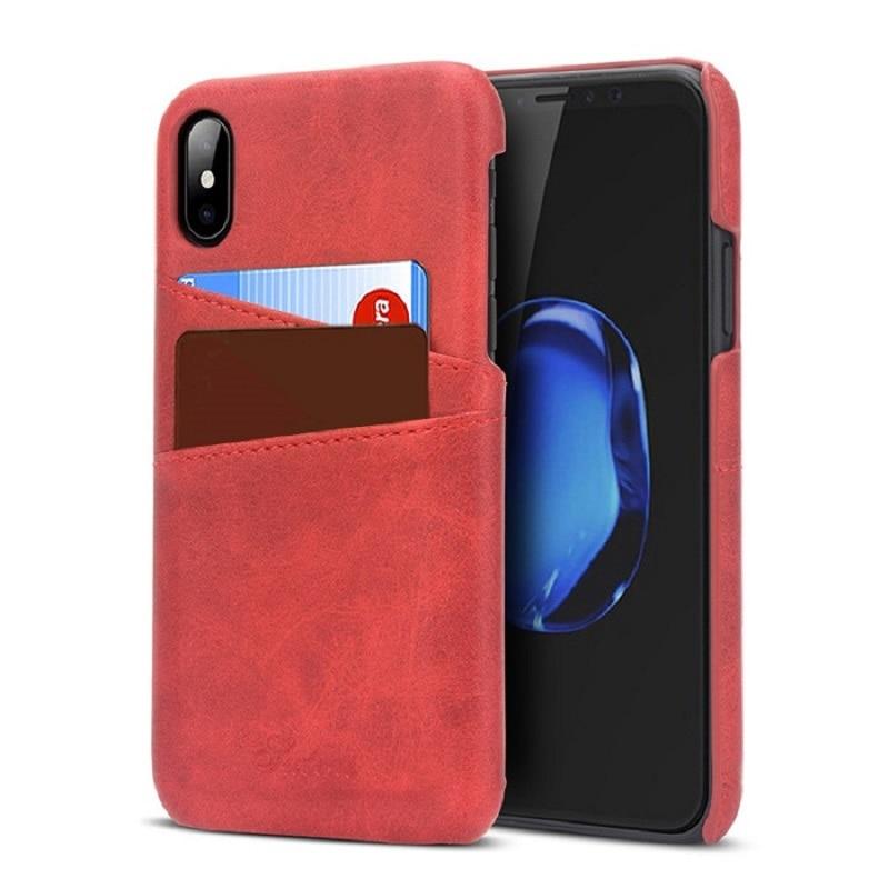 Slim Luxury  PU Leather Case For iPhone XS MAX XR
