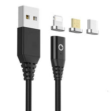 Load image into Gallery viewer, Magnetic Cable Micro usb Fast Charging Adapter