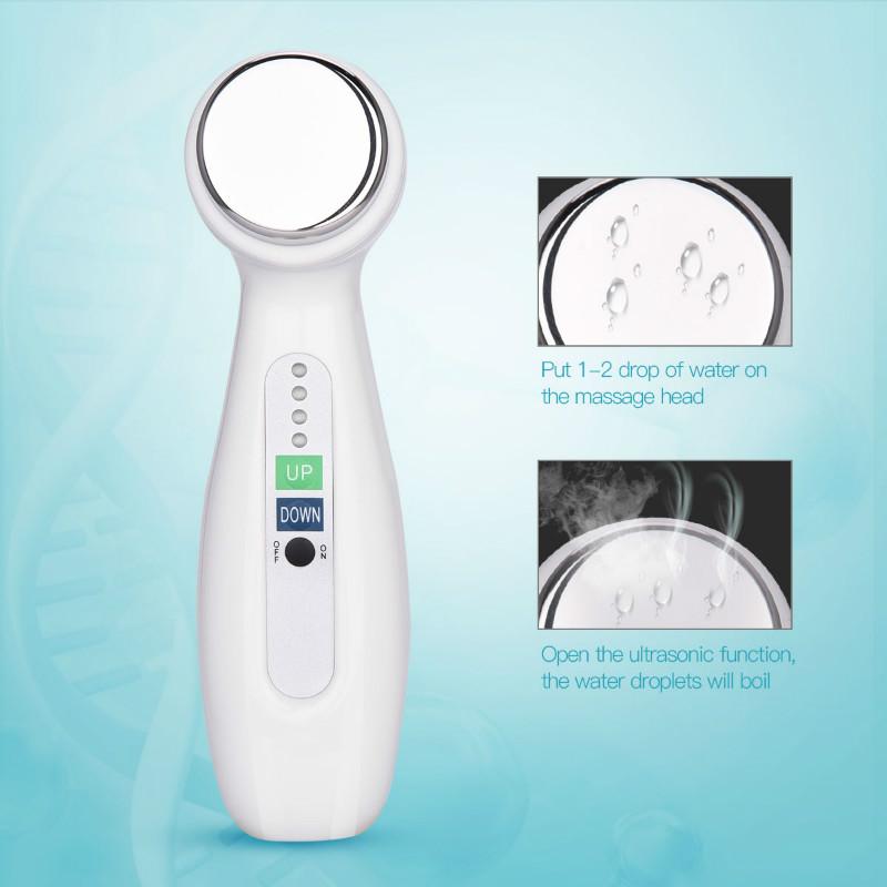 Ultrasonic Body Vibration Massager Beauty Instrument Wrinkle Acne Remover Face Lift Facial Skin Care Device Machine