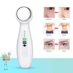 Ultrasonic Body Vibration Massager Beauty Instrument Wrinkle Acne Remover Face Lift Facial Skin Care Device Machine