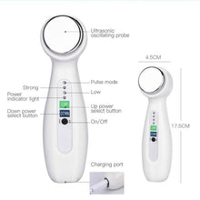 Load image into Gallery viewer, Ultrasonic Body Vibration Massager Beauty Instrument Wrinkle Acne Remover Face Lift Facial Skin Care Device Machine