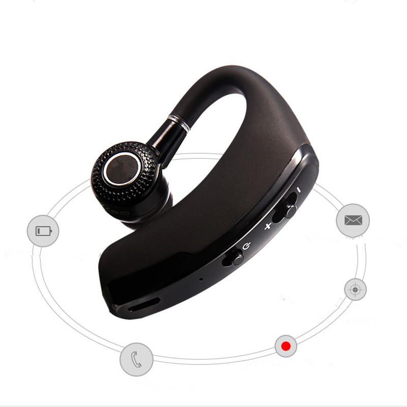 Handsfree Wireless Bluetooth Earphones Noise Cancelling Headset with Mic for Driver Office Sports