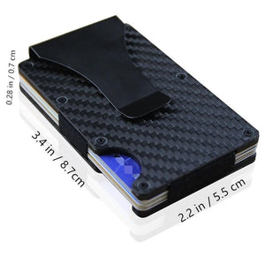 2018 New Fashion Carbon Fiber Credit Card Holder