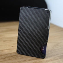 Charger l&#39;image dans la galerie, 2018 New Fashion Carbon Fiber Credit Card Holder