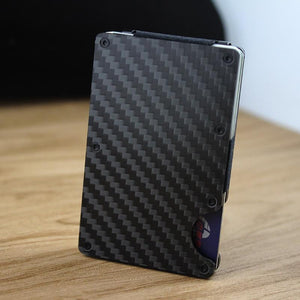 2018 New Fashion Carbon Fiber Credit Card Holder