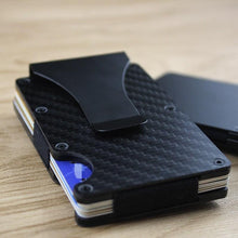 Charger l&#39;image dans la galerie, 2018 New Fashion Carbon Fiber Credit Card Holder