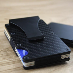 2018 New Fashion Carbon Fiber Credit Card Holder