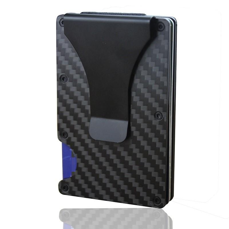 2018 New Fashion Carbon Fiber Credit Card Holder