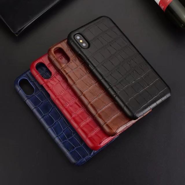 For iphone X leather case genuine Leather phone cases For iPhone