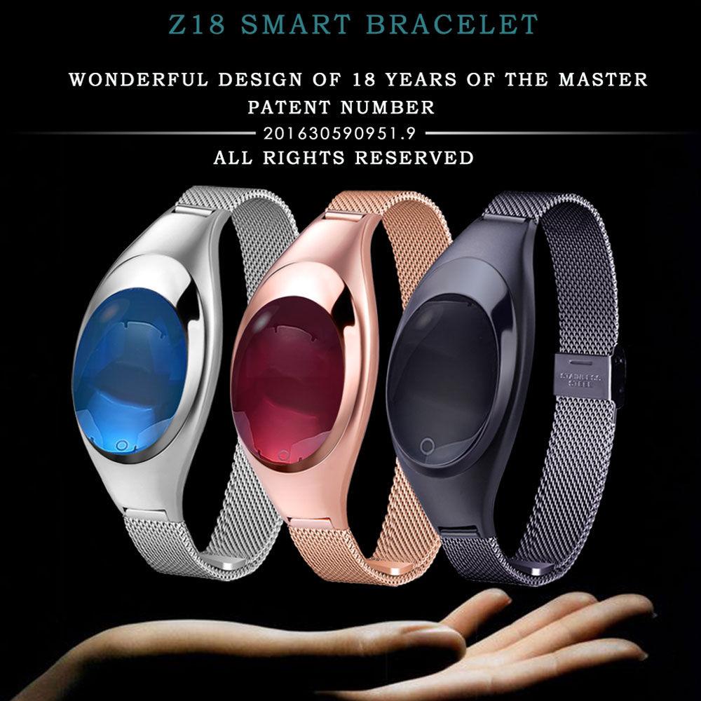 Fashion Women Smart Watch With Blood Pressure Heart Rate Monitor Fitness Tracker Wristband For Android IOS reloj inteligente