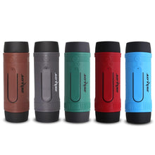 Charger l&#39;image dans la galerie, Outdoor Bicycle Portable Subwoofer Bass Wireless Speakers Power Bank+LED light +Bike Mount+Carabiner