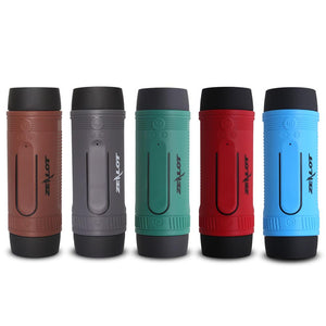Outdoor Bicycle Portable Subwoofer Bass Wireless Speakers Power Bank+LED light +Bike Mount+Carabiner