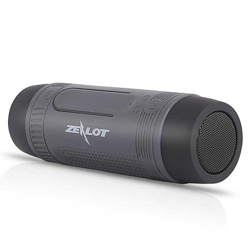Outdoor Bicycle Portable Subwoofer Bass Wireless Speakers Power Bank+LED light +Bike Mount+Carabiner