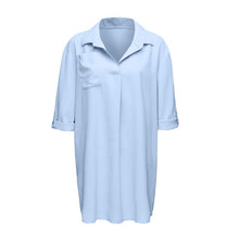 Charger l&#39;image dans la galerie, Feitong Womens Tops And Blouses Female SolidS wimsuit Beach Cover Up Shirt