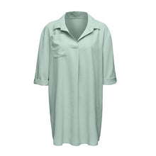 Charger l&#39;image dans la galerie, Feitong Womens Tops And Blouses Female SolidS wimsuit Beach Cover Up Shirt