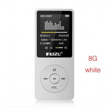 Charger l&#39;image dans la galerie, 100% original English version Ultrathin MP3 Player with 8GB storage and 1.8 Inch Screen can play 80h, Original RUIZU X02