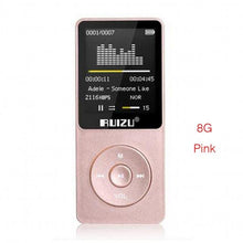 Charger l&#39;image dans la galerie, 100% original English version Ultrathin MP3 Player with 8GB storage and 1.8 Inch Screen can play 80h, Original RUIZU X02