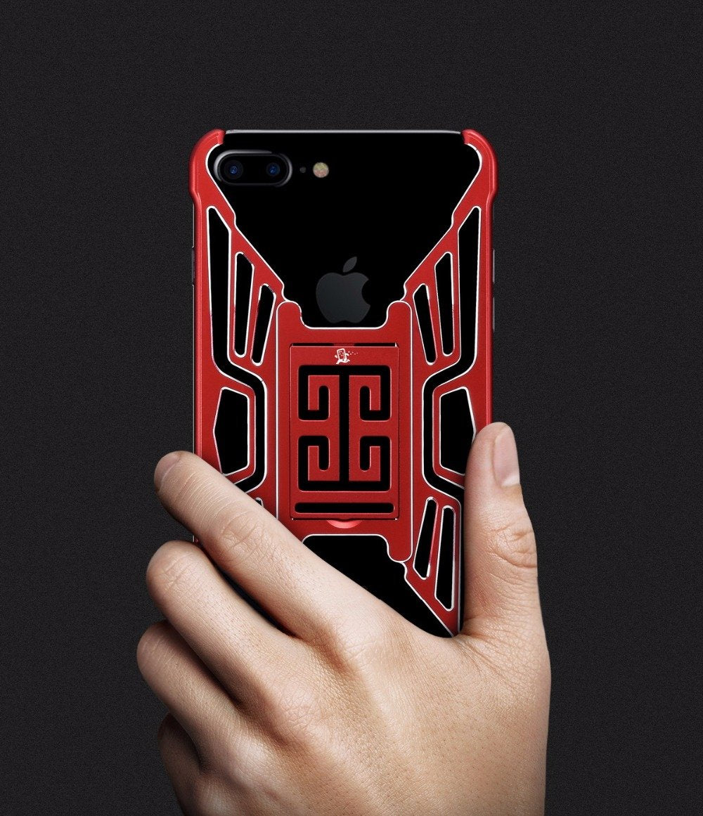 Luxury Space Aluminium Metal Strong Stand Case For Apple iPhone Moblie Phone Bag *30% OFF* - ColaPa - Discover Hot Mobile Accessories Online