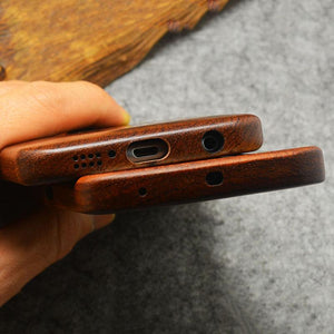Wood Case For Samsung Galaxy S5 S6 S7 S8 Edge Plus Note7 5 4 3 100% Natural Carving iPhone 7 6 6S Plus 5 5S SE Cover - ColaPa - Discover Hot Mobile Accessories Online