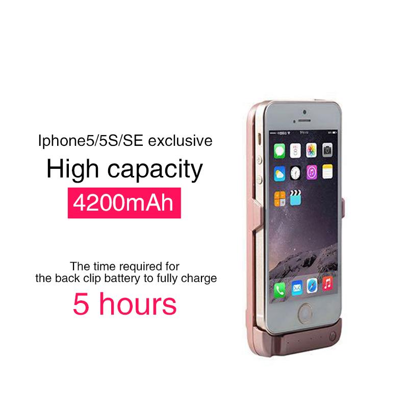 External Rechargeable 4200mAh Power Bank Battery Case Charging for iphone *20% OFF* - ColaPa - Discover Hot Mobile Accessories Online