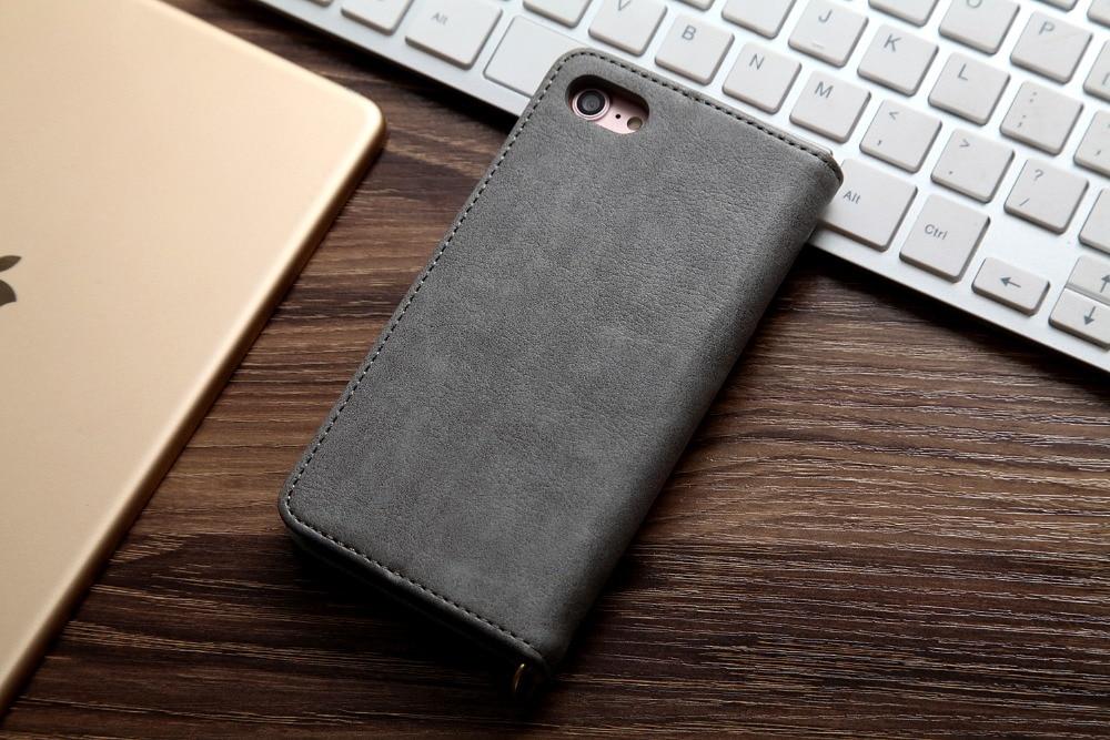 Leathe Flip Case For iPhone