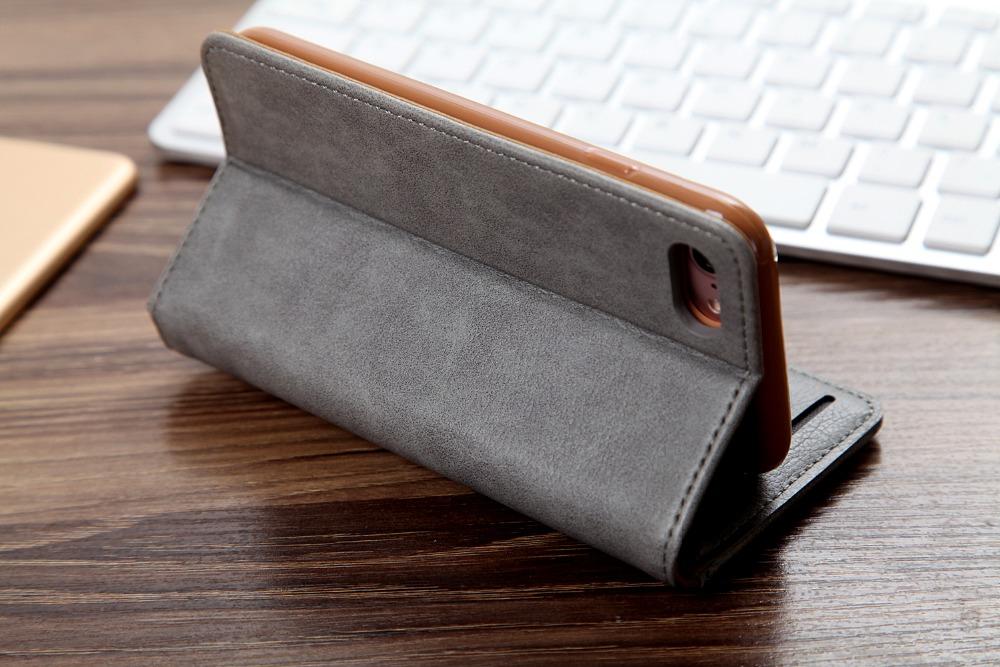Leathe Flip Case For iPhone