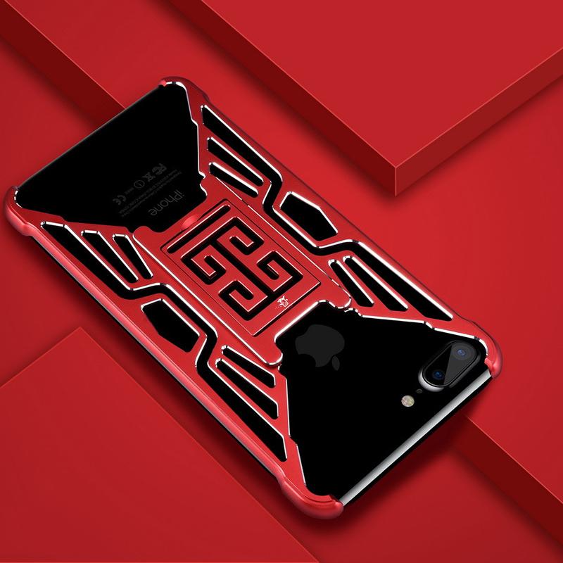 Luxury Space Aluminium Metal Strong Stand Case For Apple iPhone Moblie Phone Bag *30% OFF* - ColaPa - Discover Hot Mobile Accessories Online