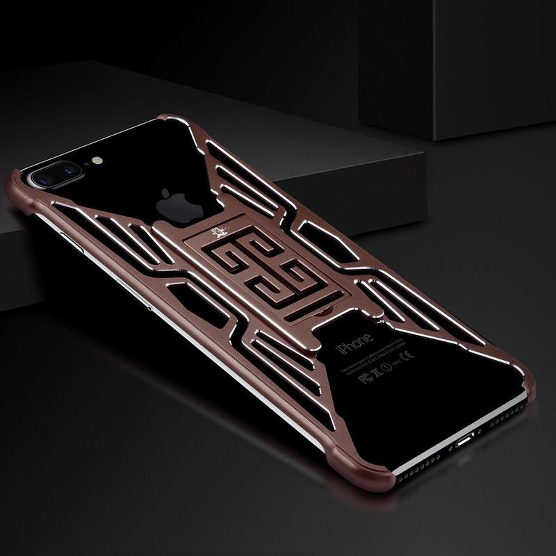 Luxury Space Aluminium Metal Strong Stand Case For Apple iPhone Moblie Phone Bag *30% OFF* - ColaPa - Discover Hot Mobile Accessories Online