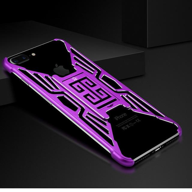 Luxury Space Aluminium Metal Strong Stand Case For Apple iPhone Moblie Phone Bag *30% OFF* - ColaPa - Discover Hot Mobile Accessories Online