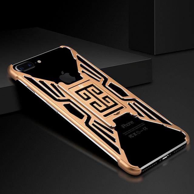 Luxury Space Aluminium Metal Strong Stand Case For Apple iPhone Moblie Phone Bag *30% OFF* - ColaPa - Discover Hot Mobile Accessories Online