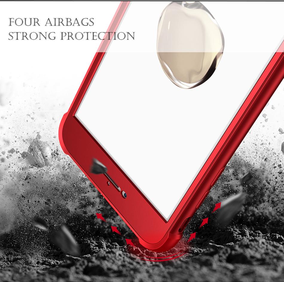 360 Degree Case For iPhone Shockproof Case Cover Coque *30% OFF* - ColaPa - Discover Hot Mobile Accessories Online