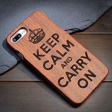 Load image into Gallery viewer, Wood Case For Samsung Galaxy S5 S6 S7 S8 Edge Plus Note7 5 4 3 100% Natural Carving iPhone 7 6 6S Plus 5 5S SE Cover - ColaPa - Discover Hot Mobile Accessories Online