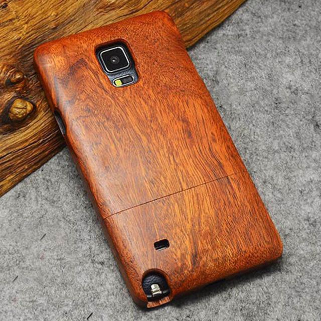 Wood Case For Samsung Galaxy S5 S6 S7 S8 Edge Plus Note7 5 4 3 100% Natural Carving iPhone 7 6 6S Plus 5 5S SE Cover - ColaPa - Discover Hot Mobile Accessories Online