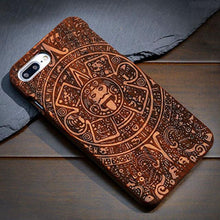 Load image into Gallery viewer, Wood Case For Samsung Galaxy S5 S6 S7 S8 Edge Plus Note7 5 4 3 100% Natural Carving iPhone 7 6 6S Plus 5 5S SE Cover - ColaPa - Discover Hot Mobile Accessories Online