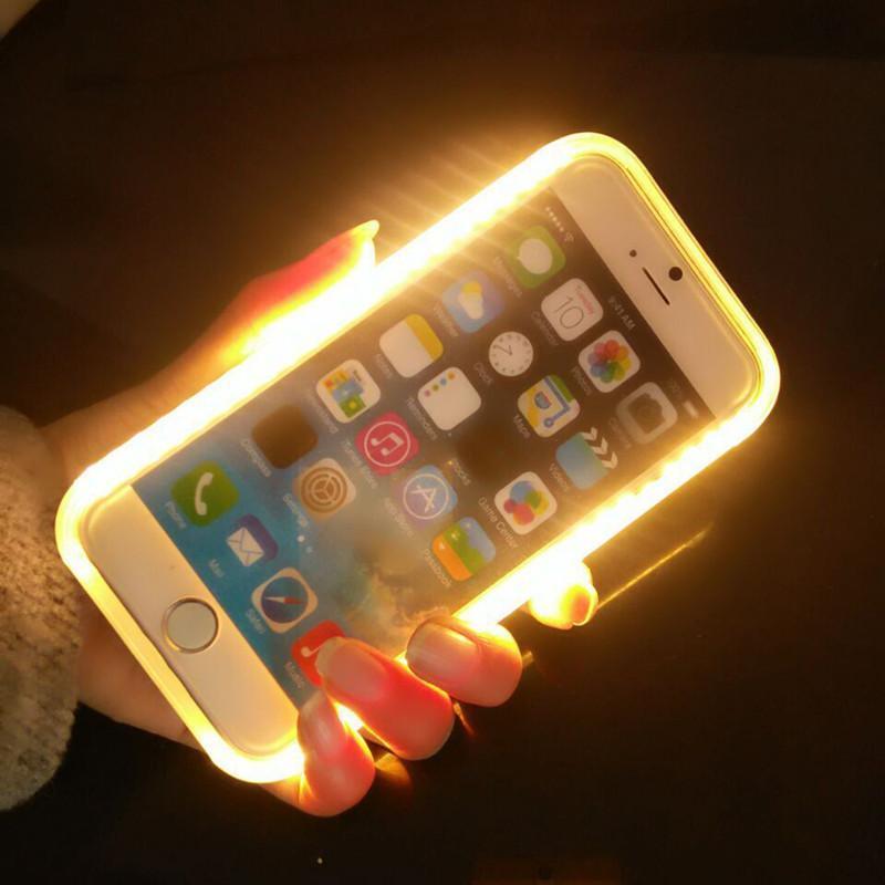 For iPhone Light Up Selfie Flash Phone Case illuminated Protector Cover Bag *43% OFF* - ColaPa - Discover Hot Mobile Accessories Online
