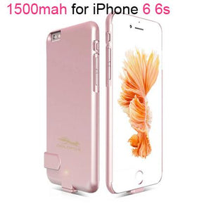 1500mah/2000mah Portable External Power Bank Battery Charger Case For iphone 6 6S 7 Power Battery Case - ColaPa - Discover Hot Mobile Accessories Online