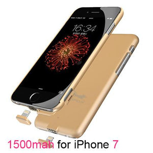 1500mah/2000mah Portable External Power Bank Battery Charger Case For iphone 6 6S 7 Power Battery Case - ColaPa - Discover Hot Mobile Accessories Online