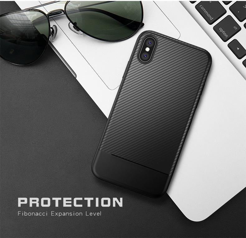 Luxury Carbon Fiber Ultra Thin Silicone Soft TPU Case for iPhoneX *20% OFF* - ColaPa - Discover Hot Mobile Accessories Online