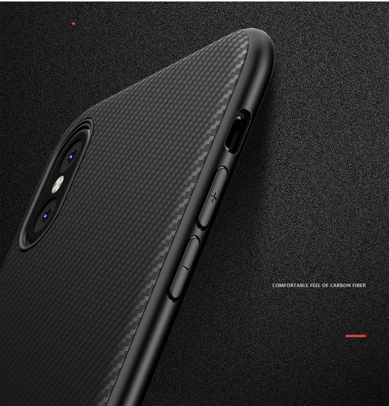 Luxury Carbon Fiber Ultra Thin Silicone Soft TPU Case for iPhoneX *20% OFF* - ColaPa - Discover Hot Mobile Accessories Online