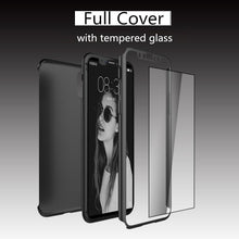 Load image into Gallery viewer, New cover front back full protect with screen protector glass for iphone X