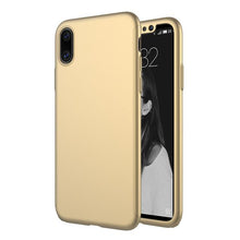 Load image into Gallery viewer, New cover front back full protect with screen protector glass for iphone X