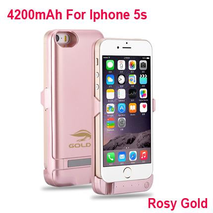 External Rechargeable 4200mAh Power Bank Battery Case Charging for iphone *20% OFF* - ColaPa - Discover Hot Mobile Accessories Online