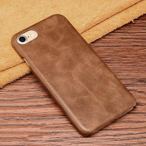 Genuine Leather High Quality Vintage Luxury Back Cover Case Phone Bag For iPhone *30% OFF* - ColaPa - Discover Hot Mobile Accessories Online