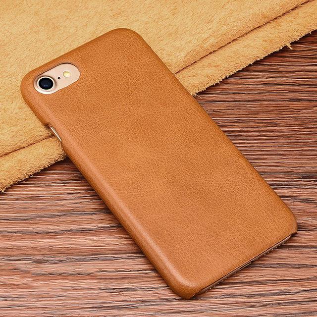 Genuine Leather High Quality Vintage Luxury Back Cover Case Phone Bag For iPhone *30% OFF* - ColaPa - Discover Hot Mobile Accessories Online