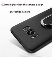 Load image into Gallery viewer, Toraise Case for Samsung Galaxy S8 S8 Plus Car Holder Stand Magnetic Suction Bracket Finger Ring TPU Case For Samsung S8 Plus - ColaPa - Discover Hot Mobile Accessories Online
