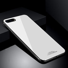 Load image into Gallery viewer, Luxury Soft TPU+Rigid Glass PC Back Cove Case For iPhone Anti-knock