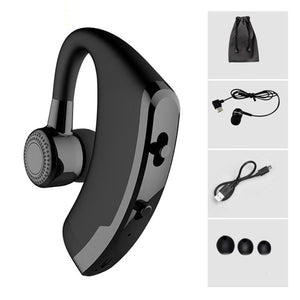 Handsfree Wireless Bluetooth Earphones Noise Cancelling Headset with Mic for Driver Office Sports