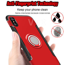 Charger l&#39;image dans la galerie, Luxury Shockproof Metal Ring Phone case Matte hard + silicone Soft cover *56% OFF + 3 Pieces For Extra 25% OFF* - ColaPa - Discover Hot Mobile Accessories Online