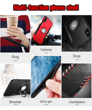 Charger l&#39;image dans la galerie, Luxury Shockproof Metal Ring Phone case Matte hard + silicone Soft cover *56% OFF + 3 Pieces For Extra 25% OFF* - ColaPa - Discover Hot Mobile Accessories Online